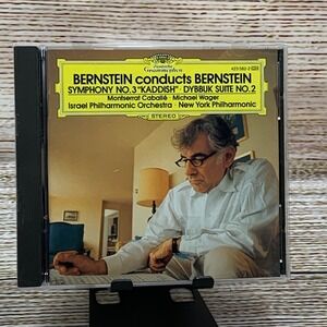 Bernstein Conducts Bernstein Symphony No.3‎ Kaddish Dybukk Suite No.2 [1988 CD]